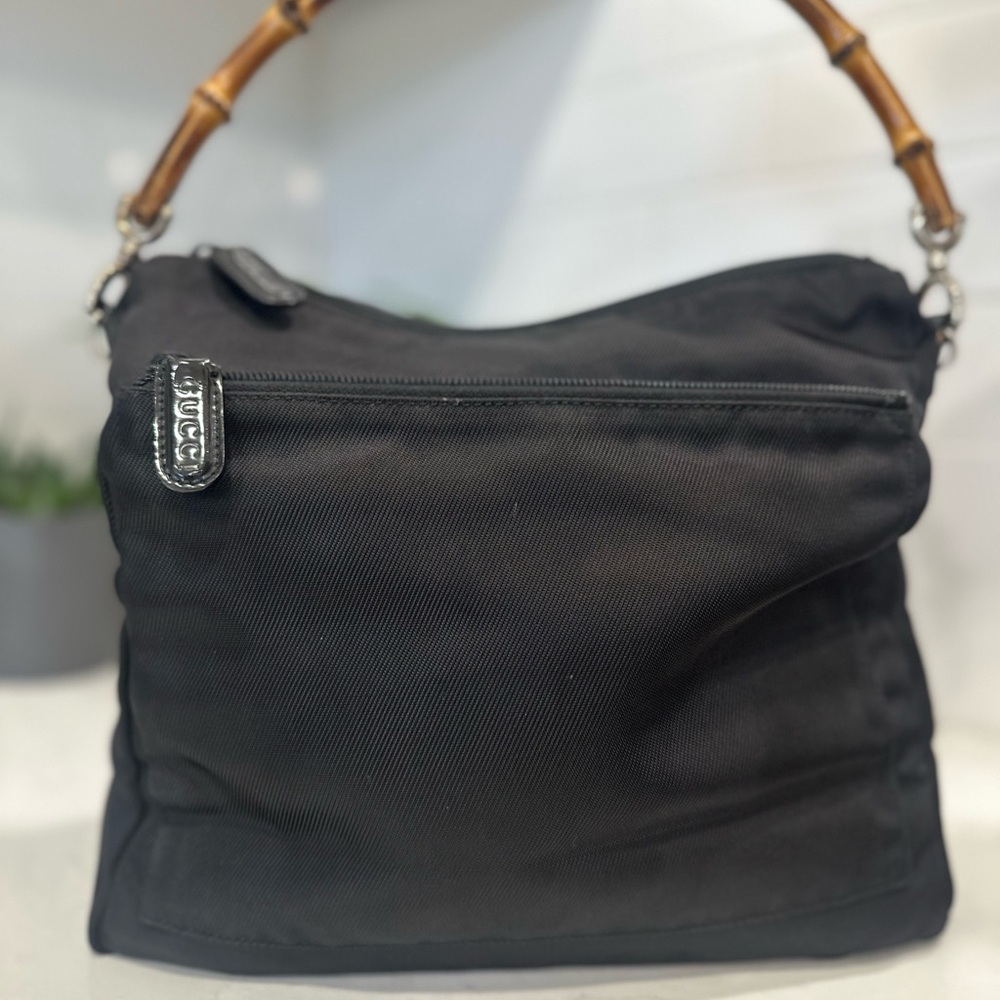 GUCCI Nylon Bamboo handbag